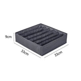 the large storage box is made from black leather