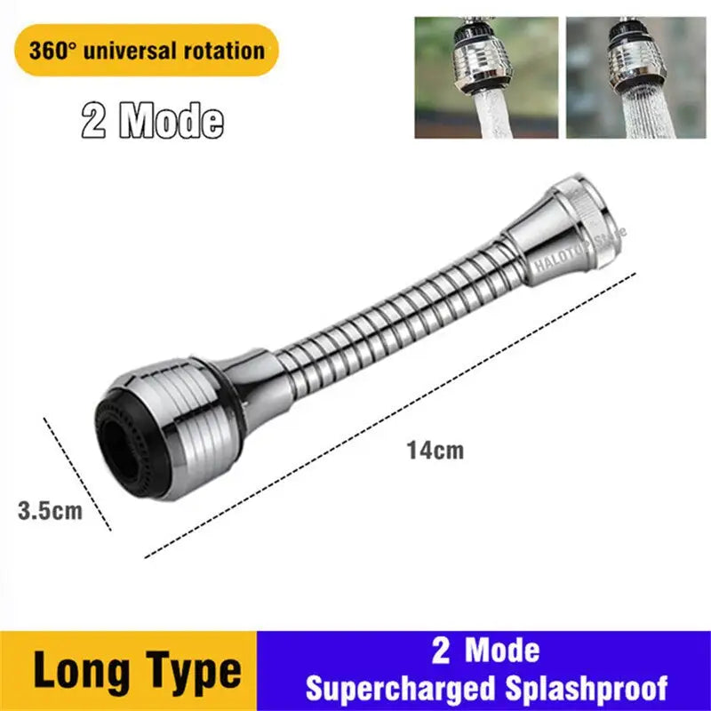 2 mode adjustable shower head with hose