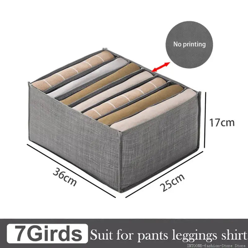 fold fabric storage box