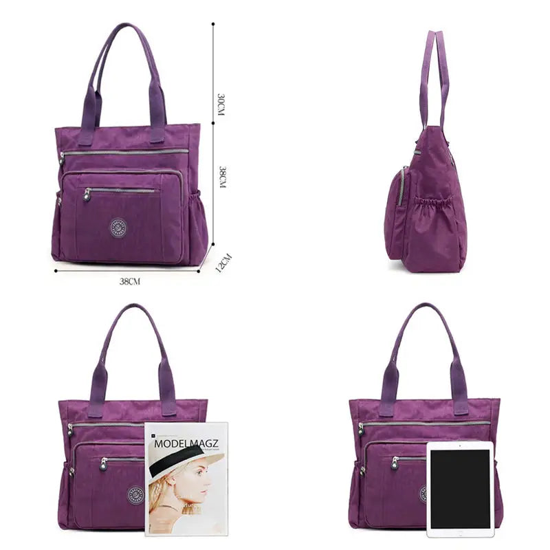 the purple bag