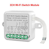 3ch wifi switch module with 3 wires