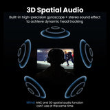 3D spatial audio technology advertisement.