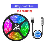 3m rgb led strip light with usb cable