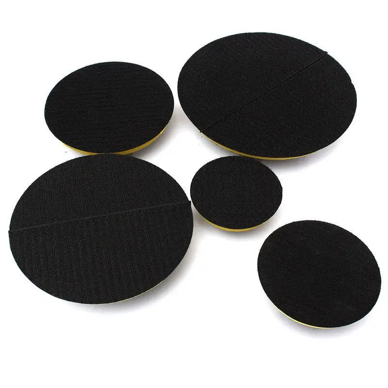 3 pcs black round felt pads for sewing