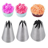 3pcs cupcake cake decor tools set