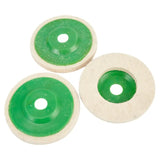 3pcs green polishing wheel for polishing polishing