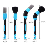 3 pcs makeup brush set