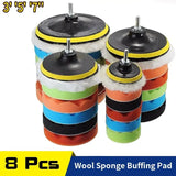 3pcs / set 3pcs / set 3pcs / set of 3pcs sponge buffing pad polishing pad polishing pad