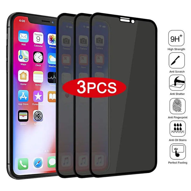 3pcs tempered screen protector for iphone x