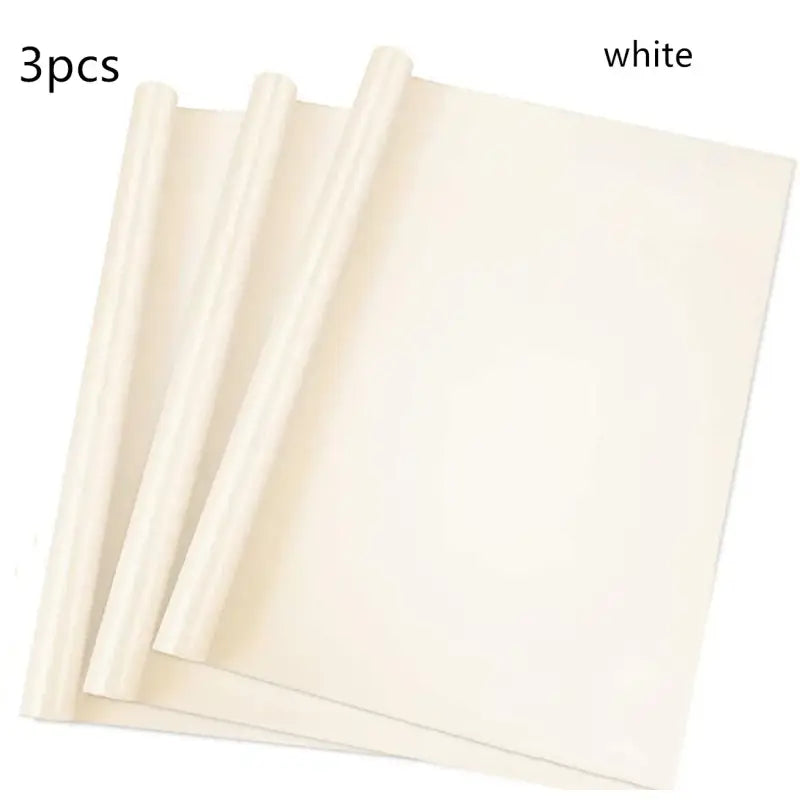 3pcs white paper sheets for painting