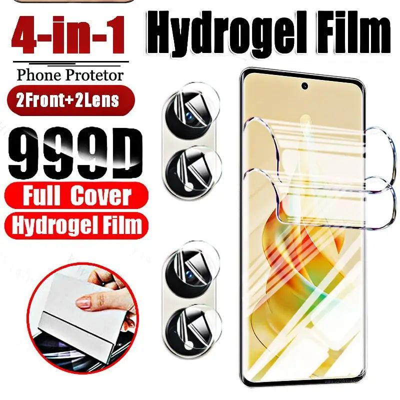 4 in 1 full cover tempered screen protector for samsung galaxy s9