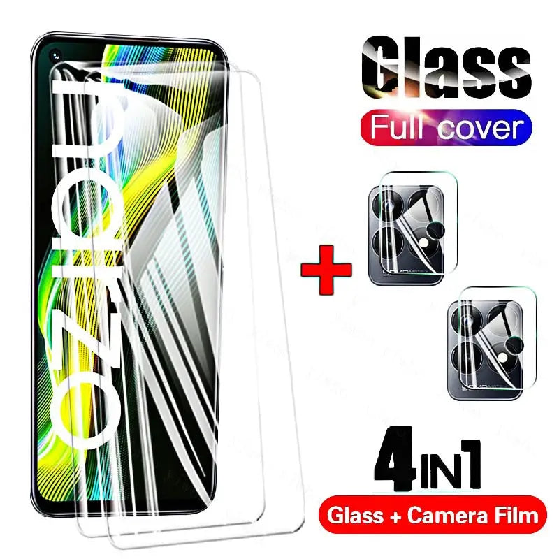 4 in 1 tempered screen protector for iphone x