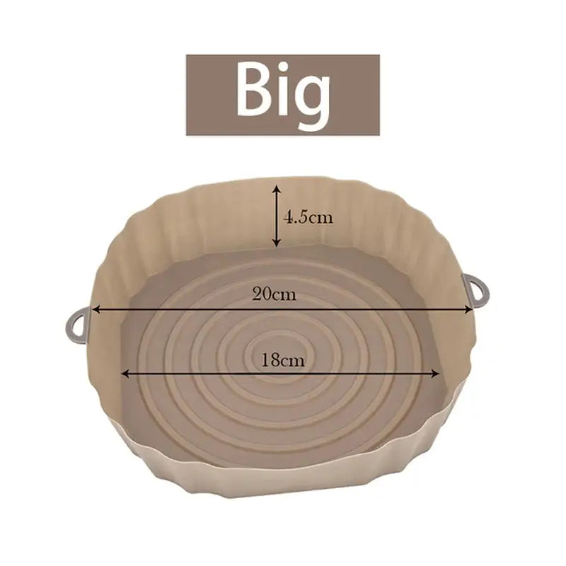 the dimensions of a baking pan