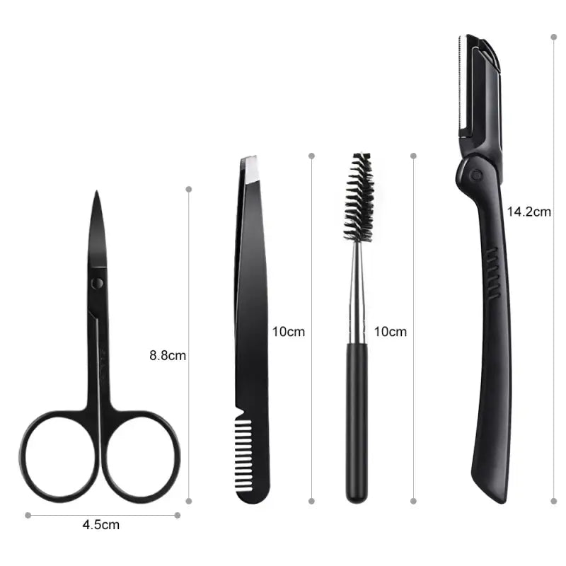 the hairdres and combs are shown in this diagram