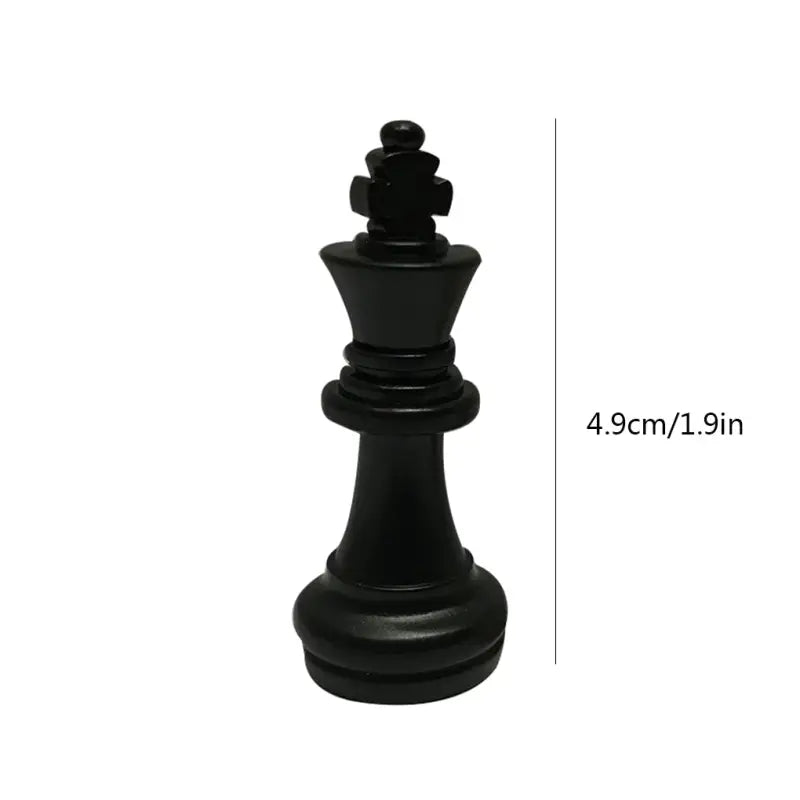 black chess pieces