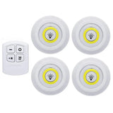 4 pack of leds with remote control