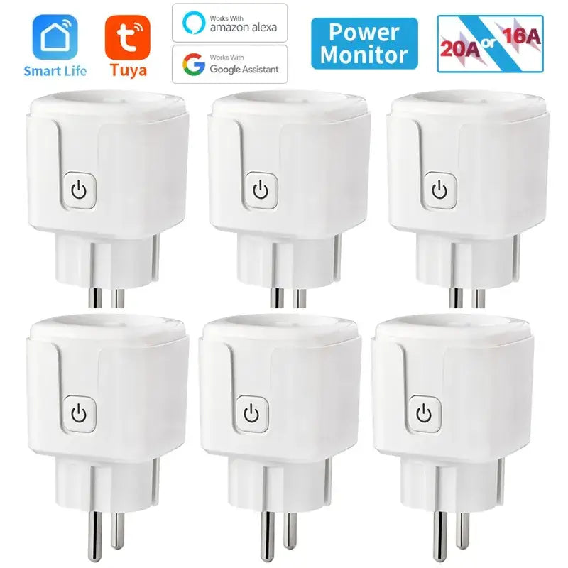 4 pack of smart plugs for iphone, ipad, and android