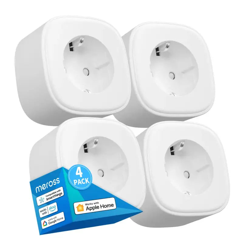 4 pack of white plastic plugs