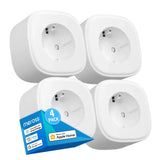 4 pack of white plastic plugs