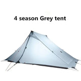 the 4 season tent is shown with the text