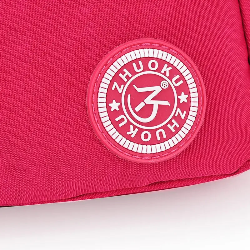 the hundreds red & white backpack