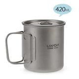 thermo stainless mug with handle