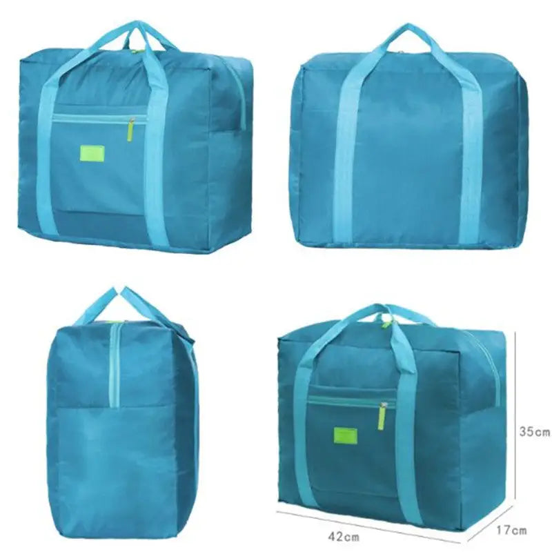 the three sizes of the large duff bag