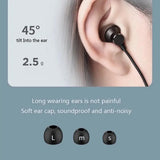 a pair of earphones with the number of the ear
