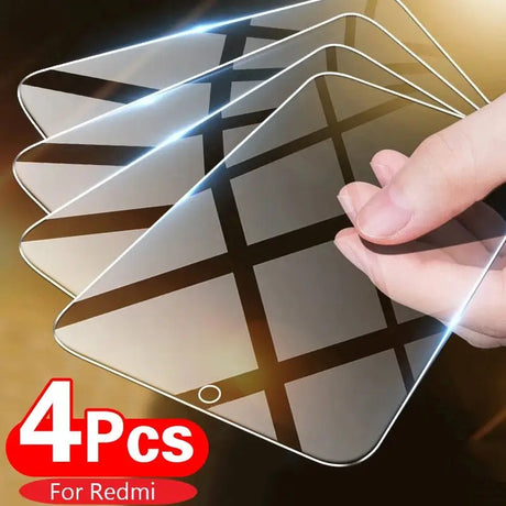 4pcs tempered screen protector for iphone x