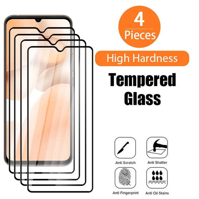 4 pack tempered screen protector for iphone x