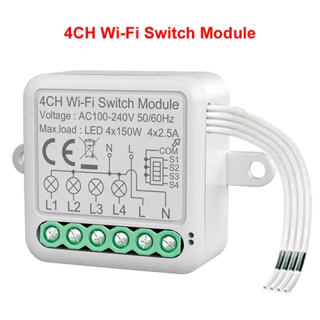 4w - switch module with 4 wires