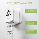 the 5 in 1 travel adapt plug