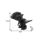 the black dragon figure is shown with a red eye