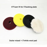 5 inch foam polishing pad for polishing and polishing