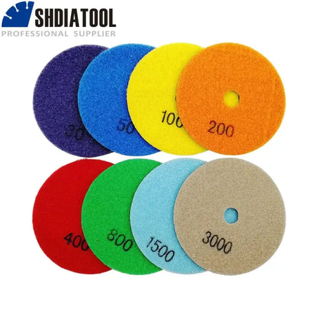 5 inch multi color polish pad for polishing