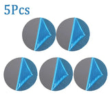 5 pcs blue plastic cone cones for cake