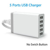 5 port usb charger for iphone and ipad