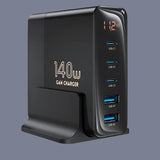 the 5 ports usb hub with a usb port