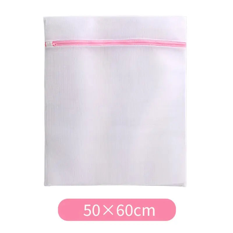 5x5cm white canvas bag with pink zipper