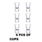 6 pcs of shot glasses