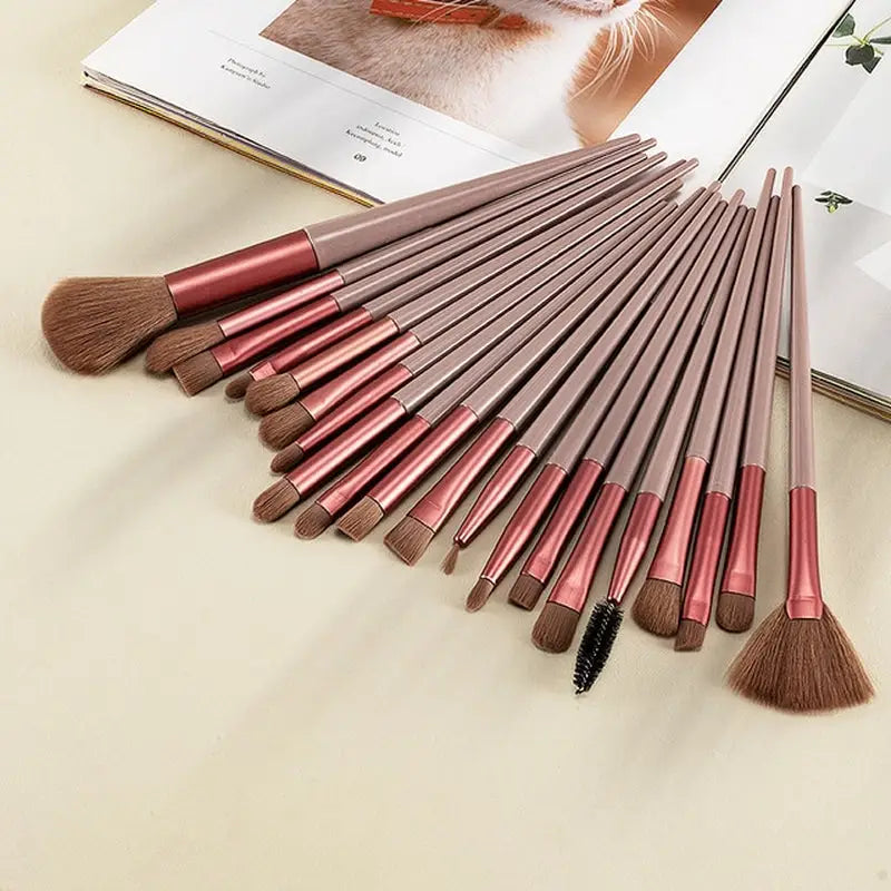 12 pcs makeup brush set