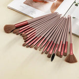 12 pcs makeup brush set