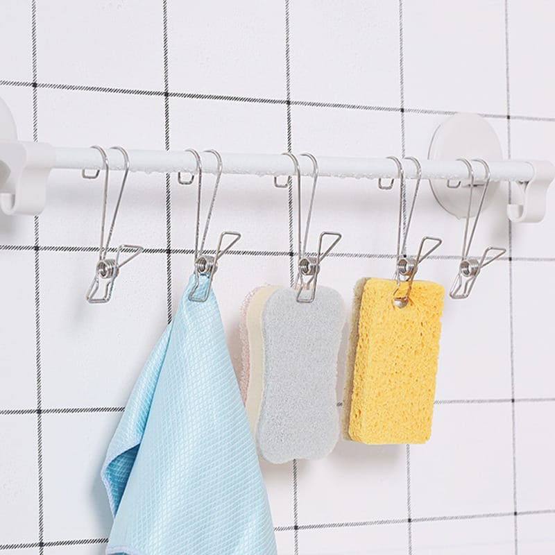 Multipack-Edelstahl-Hausaufbewahrungsregal für Wäsche,