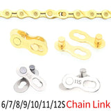 gold plated chain for bike chain