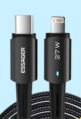 27W USB Type-C Charging Cable - Lightning Speed Delivery