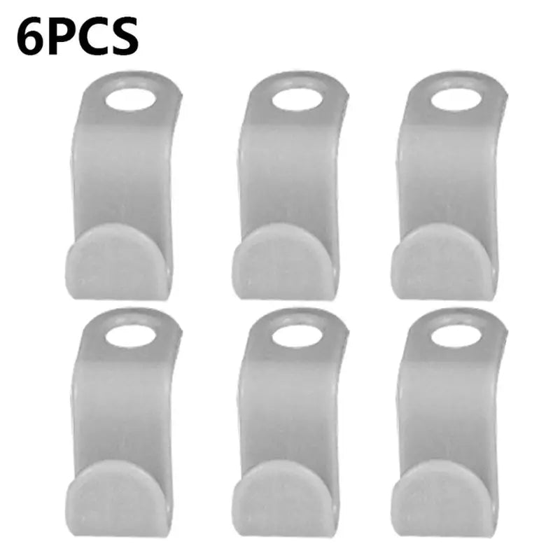 6pcs plastic clips for canon camera lens