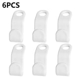 6pcs white plastic bottle cap for wine bottle