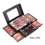 makeup set with mirror