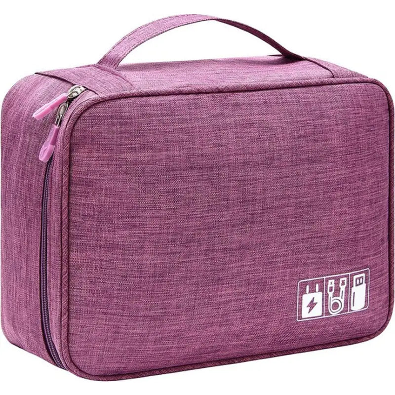 the purple lunch bag
