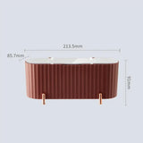 the dimensions of the copper and copper side table